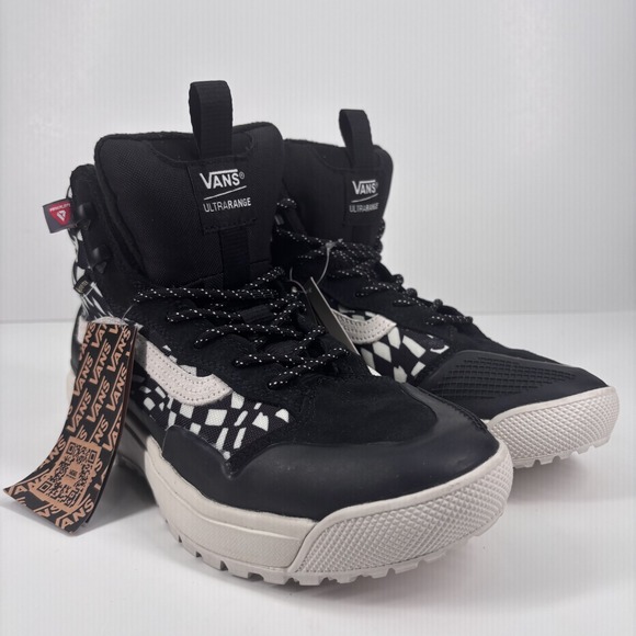 Vans UltraRange EXO Hi GORE-TEX MTE-2 Sneakers Men's 7.5/Women's 9 Black Check - Picture 13 of 16